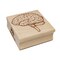 Human Brain with Cerebellum and Medulla Oblongata Square Rubber Stamp for Stamping Crafting